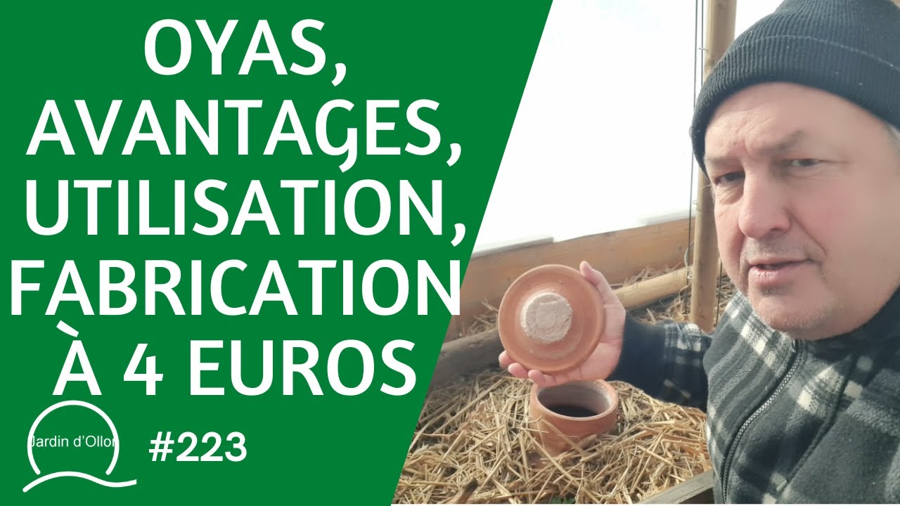 #223-Oyas, avantages, utilisation et fabrication à env. 4 euros 👍