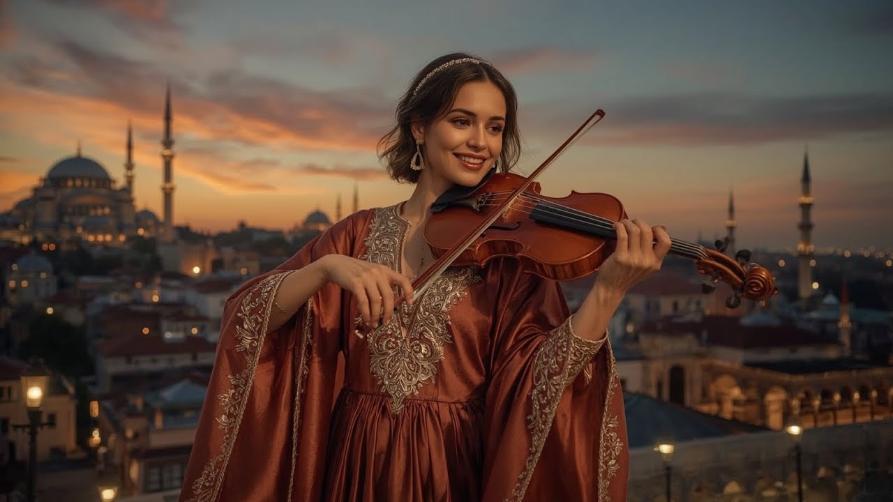 Enchanting Turkish Violin Melody in Istanbul 🌙 &ndash;  Relaxing Middle Eastern Instrumental Music