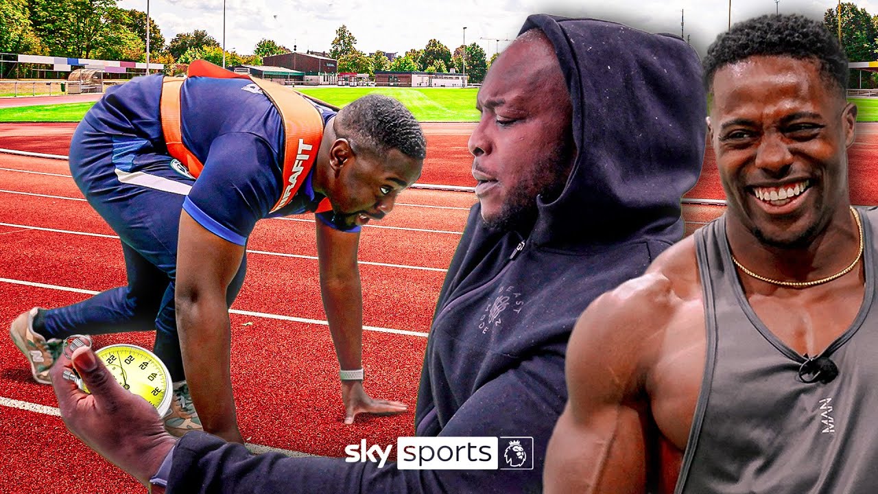 Akinfenwa vs Mensah in GRUELLING sprinting challenge | The Big Switch with Harry Aikines-Aryeetey