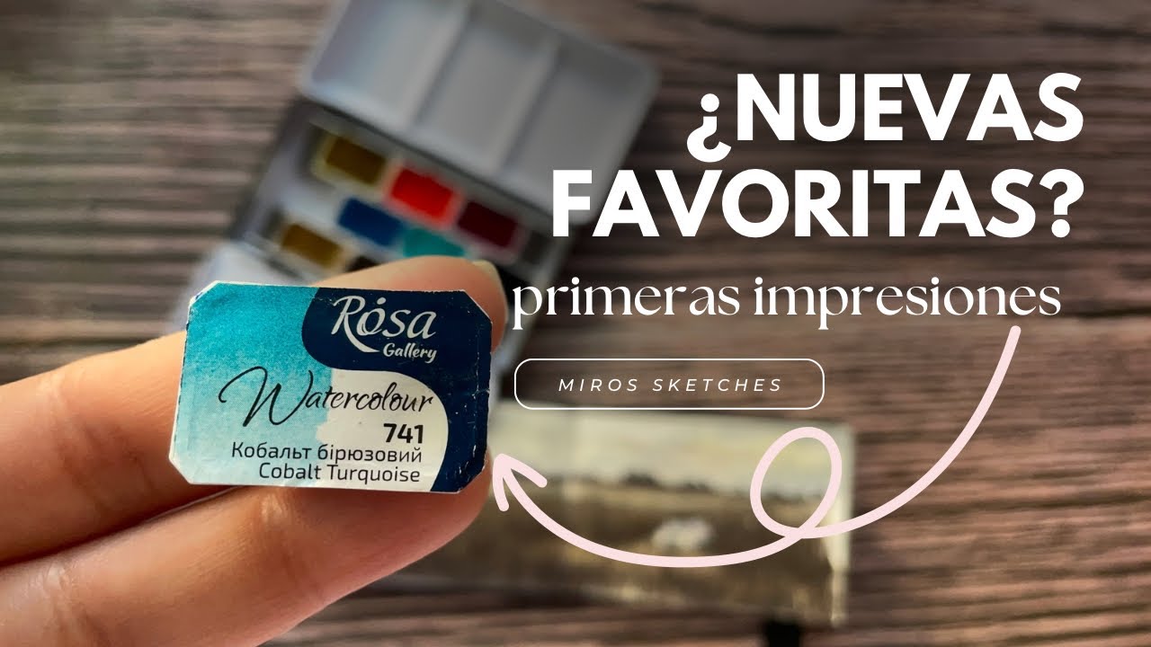ROSA GALLERY Primeras impresiones, Swatches y pintando con ellas