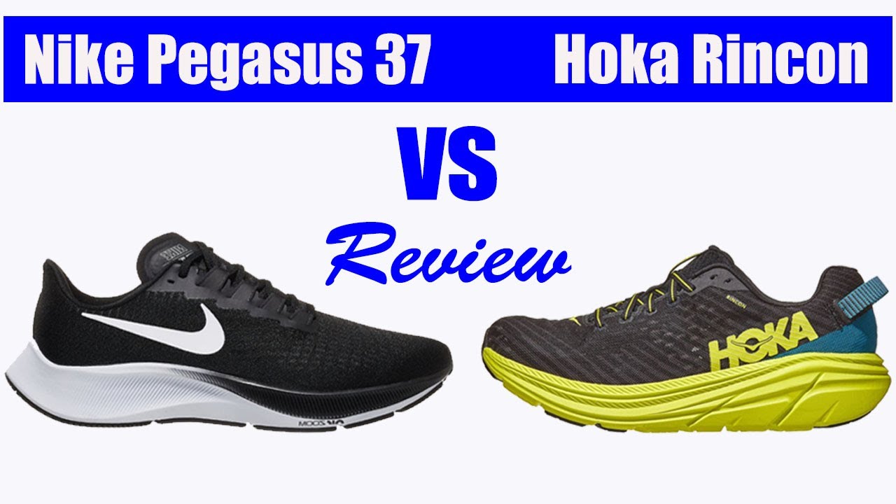 Nike Pegasus 37 vs Hoka Rincon Review