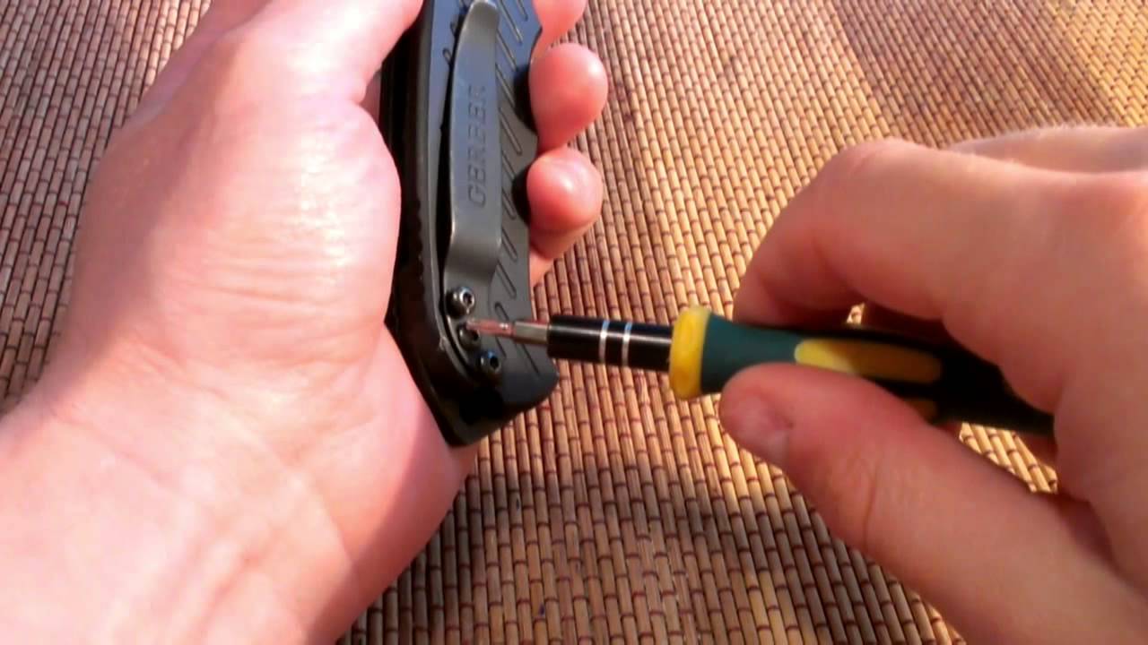 Нож Gerber Auto 06  S30V)  и его подготовка к путешествию Обзор