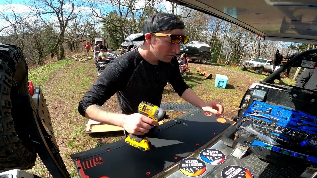 Installing a Mountain Hatch on top of a MOUNTAIN!
