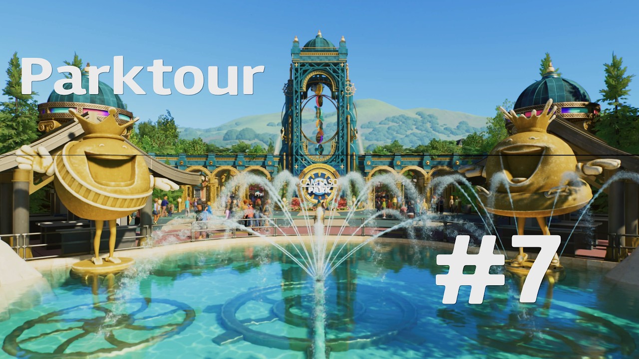 Planet Coaster 2 Parktour -Camtaso Park- Ein Park mit verschlungenen Themenwelten!