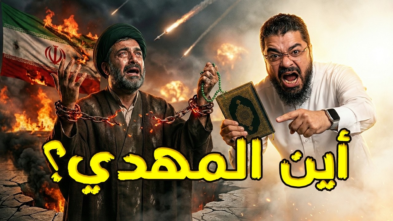 شيعي يستنجد بالمهدي وخامنئي في إيران 😱 رد ناري من رامي عيسى يزلزل عقيدتهم في مناظرة نارية! 🔥