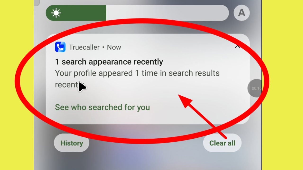 1 Search Appearance Recently Truecaller Means Hindi