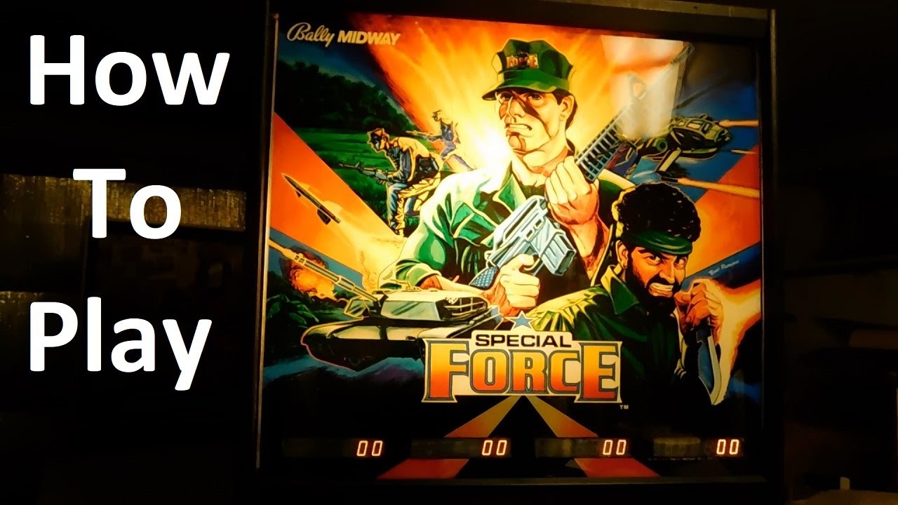 How To Play Bally Special Force Pinball