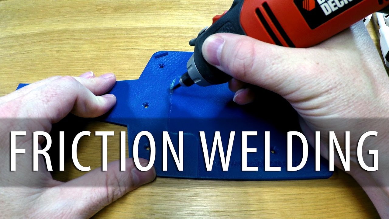 3D Printing and Friction Welding: Attaching 3D Printed Parts with Heat