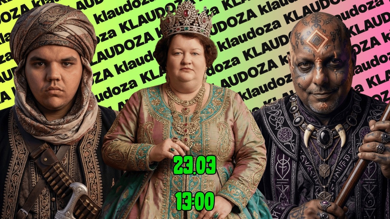 Dynastia Lindor ~ Rozb&oacute;jnik i Czarnoksiężnik na audiencji~ Czitek, Black, Klaudeliza S03E30