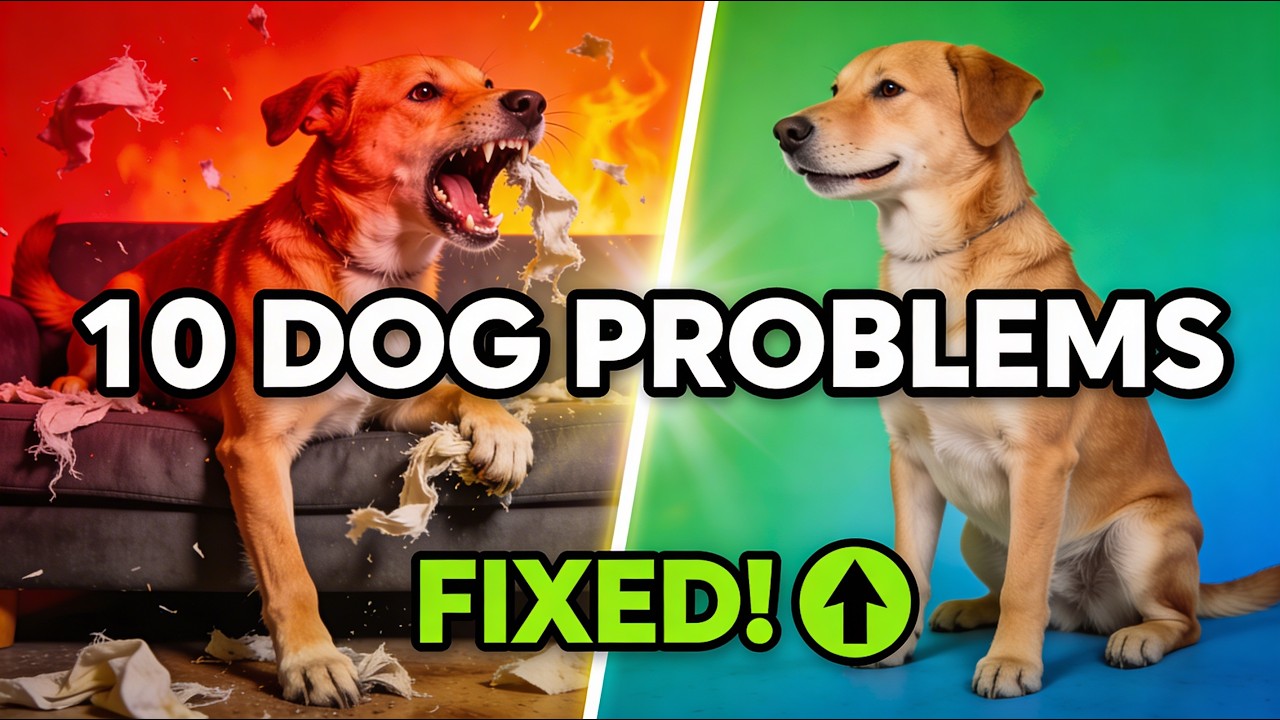10 Dog Behavior Problems and How to Fix Them Step by Step