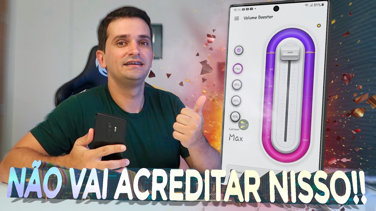 🔥 ESSE SIM!! Aumenta o VOLUME de QUALQUER CELULAR além do Permitido!! DEIXE SOM MUITO ALTO 2022!! 👏