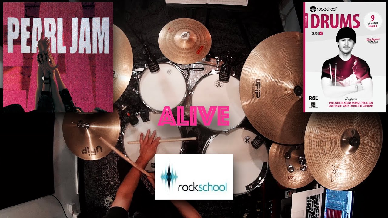 Alive - Rockschool Grade 4 drums