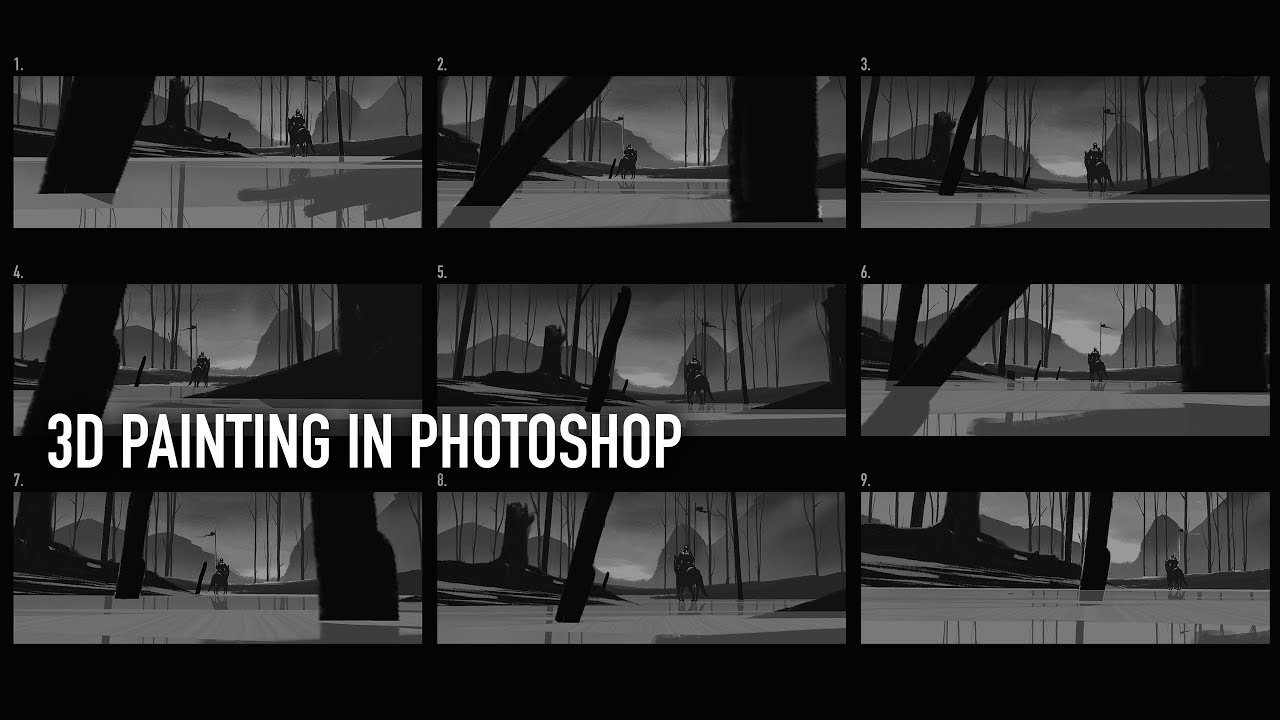 3D Painting in Photoshop