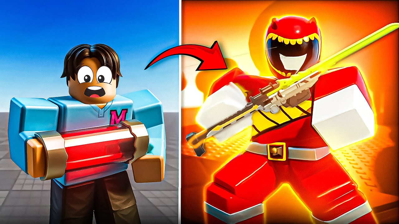 Morphing Into The DINO CHARGE RANGER In Power Rangers Shattered Grid |  (Crazy Transformation)...