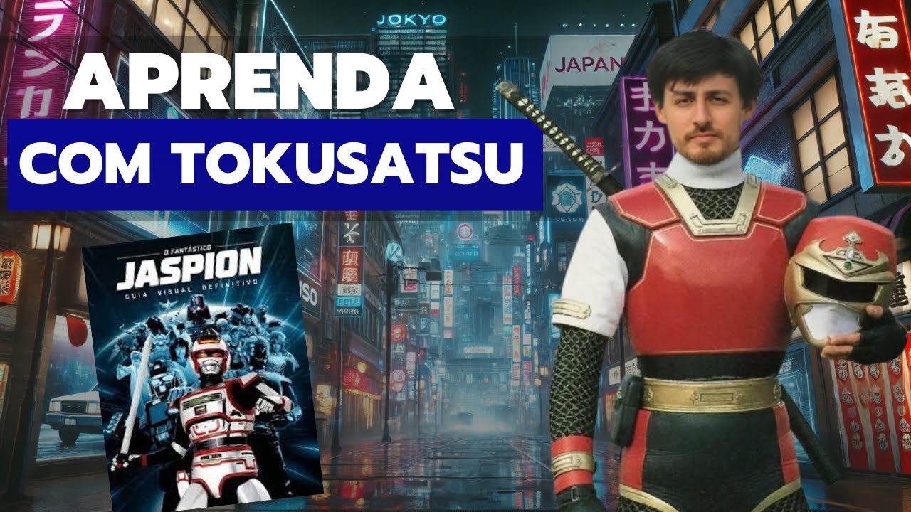 Aprendendo Japonês de Forma Natural com Jaspion e Jiraiya | Aula Grátis de japonês