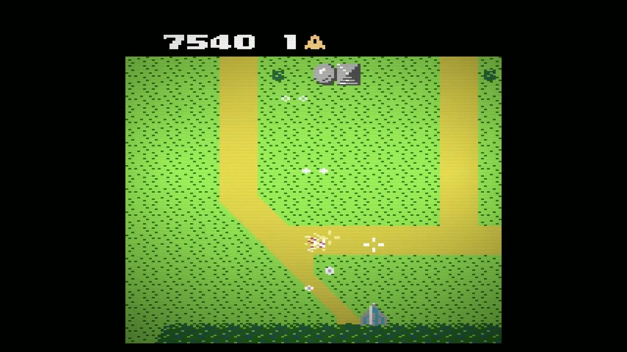 Atari 50 7200 Namco Xevious on Linux