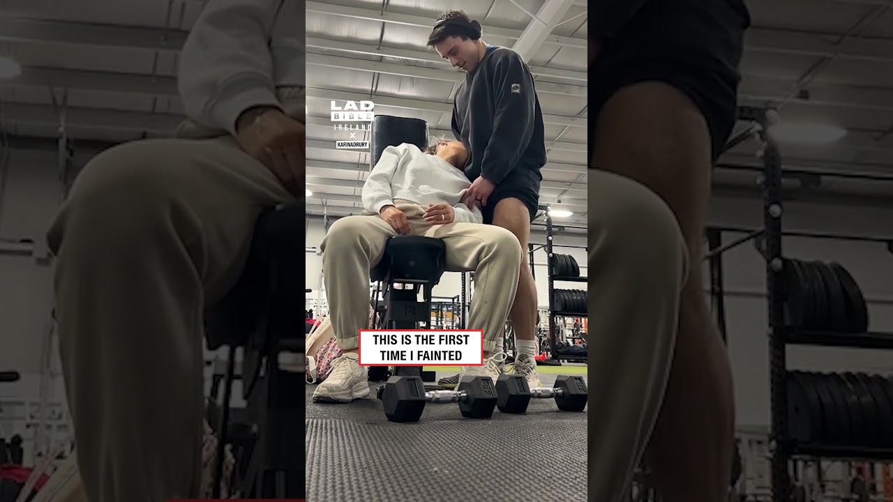 Fainting at the gym&hellip; but the support is everything! 🏋️
