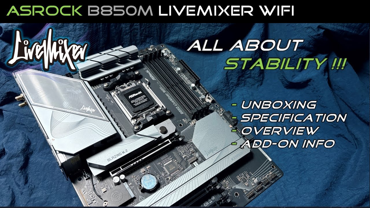 ASRock B850 Livemixer WiFi