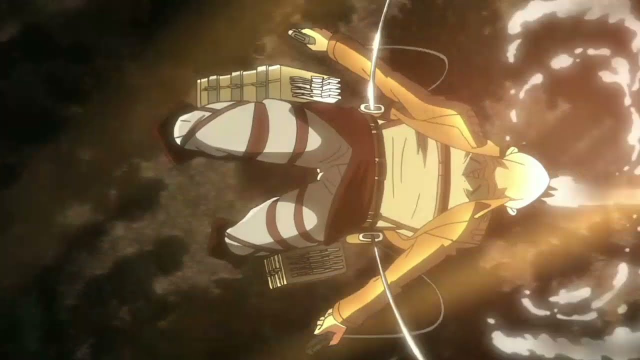 Eren Yeager leans To control 3D Maneuver Gear | Attack on Titan
