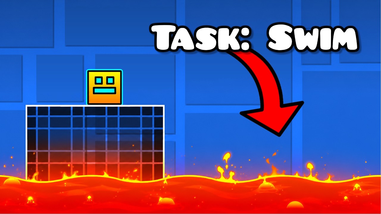 Turning Geometry Dash Into A Survival Game