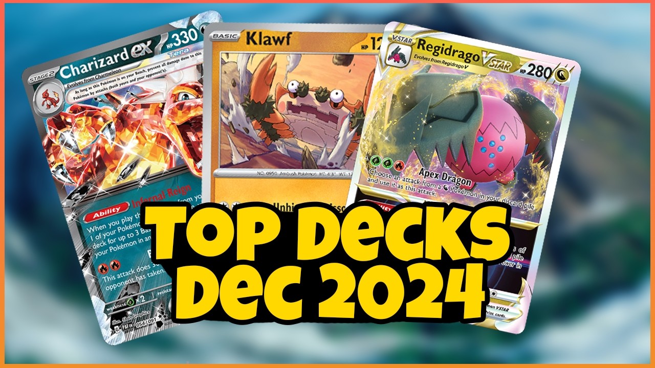 The BEST Pokémon TCG Decks of December 2024