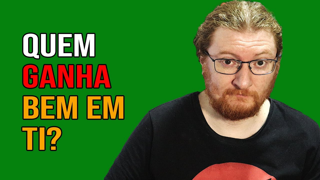 PROGRAMADOR NÃO É QUEM GANHA MAIS EM TI E NEM PERTO DISSO