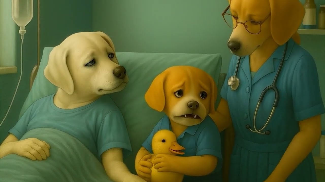 Hero Puppy Saves His Family from Fire 🐶🔥😭Takes them to Hospital Alone 💔 MUST WATCH 