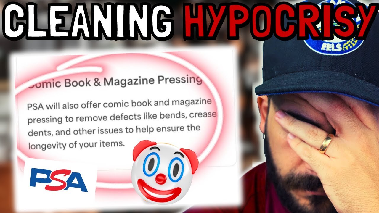 PSA Grading EXPOSES Card Cleaning Hypocrisy 🤡
