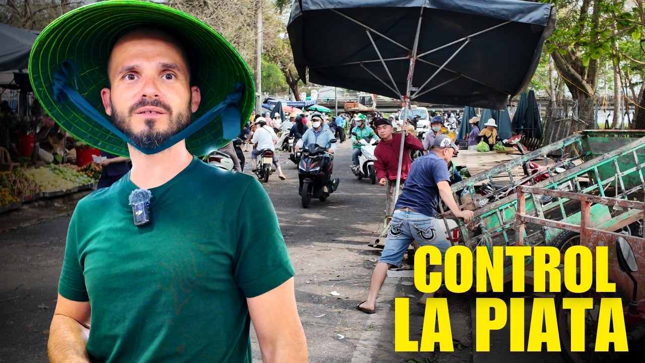 👉 Am intrat într-o piață locală din Vietnam… și a venit controlul
