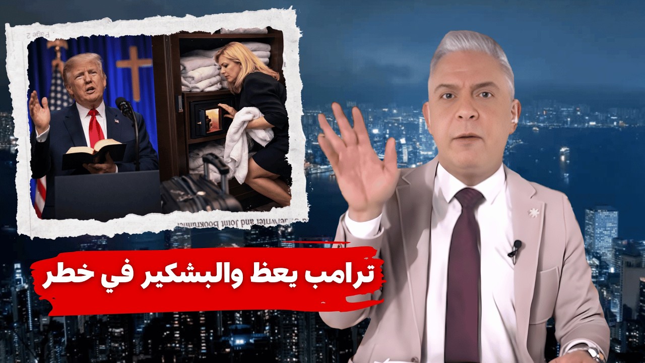 معتز مطر !!!! ترامب يتلو المواعظ… وسارة تبحث عن البشكير!
