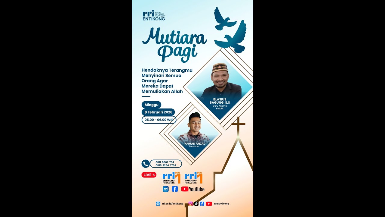 HENDAKNYA TERANGMU MENYINARI SEMUA ORANG AGAR MEREKA DAPAT MEMULIAKAN ALLAH