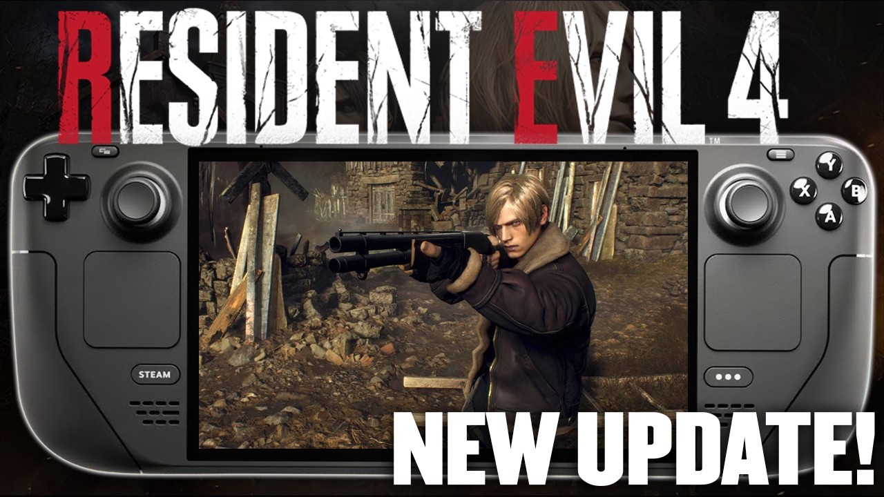 Resident Evil 4 Got An Update For The Steam Deck That IMPROVES The Performance!