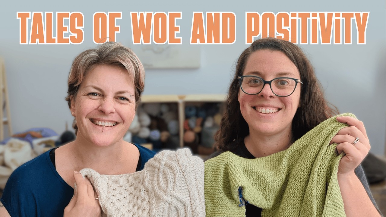 Tales of Woe and Positivity: Gauge Issues and Squishy Cables – Dropped Stitches Podcast Episode 3
