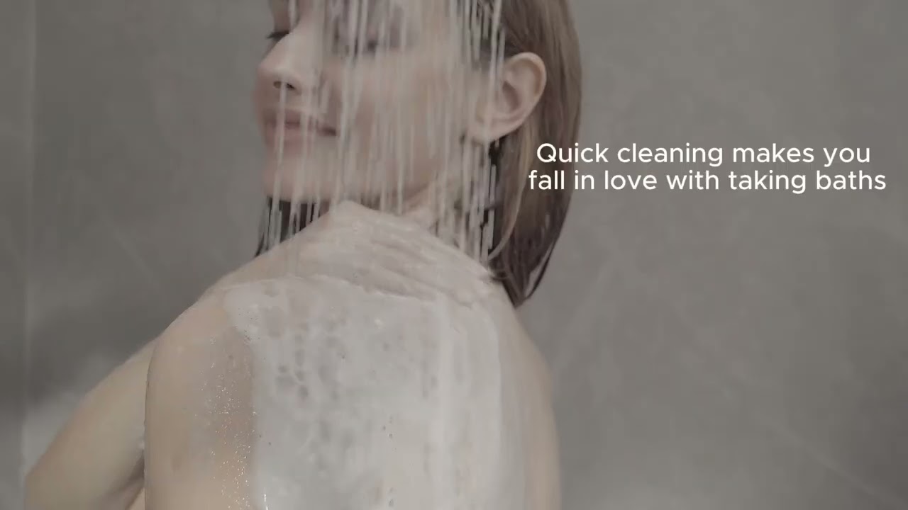 PARTNERJOY Smart Foaming Shower System1-click switch: Shampoo, Body Wash,WaterAuto-foam
