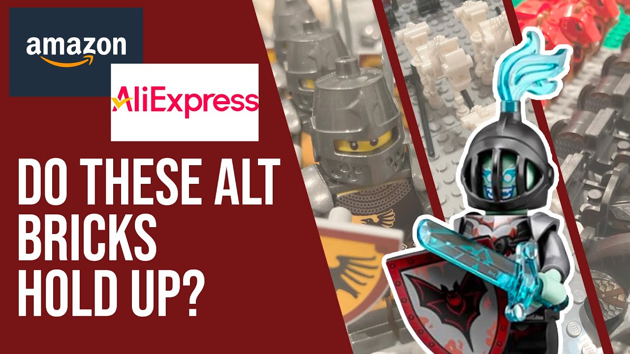 Reviewing Amazon and AliExpress alt brick hauls