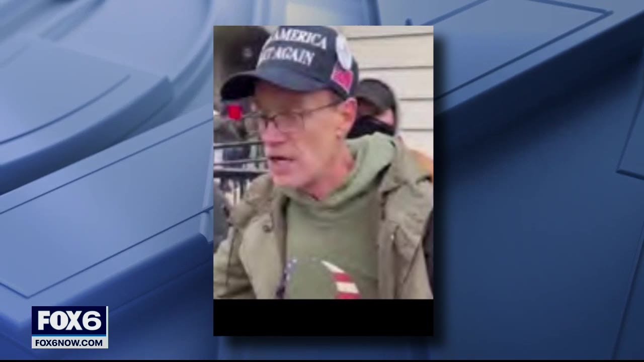 Eau Claire man arrested after taking part in Capitol riot | FOX6 News Milwaukee