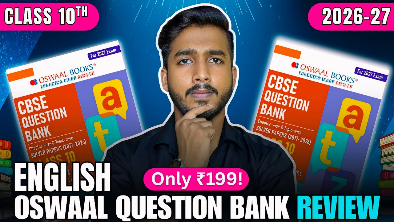 Oswaal Question Bank Class 10 English 2026-27 Review 🔥 | Best Question Bank for Class 10 2027