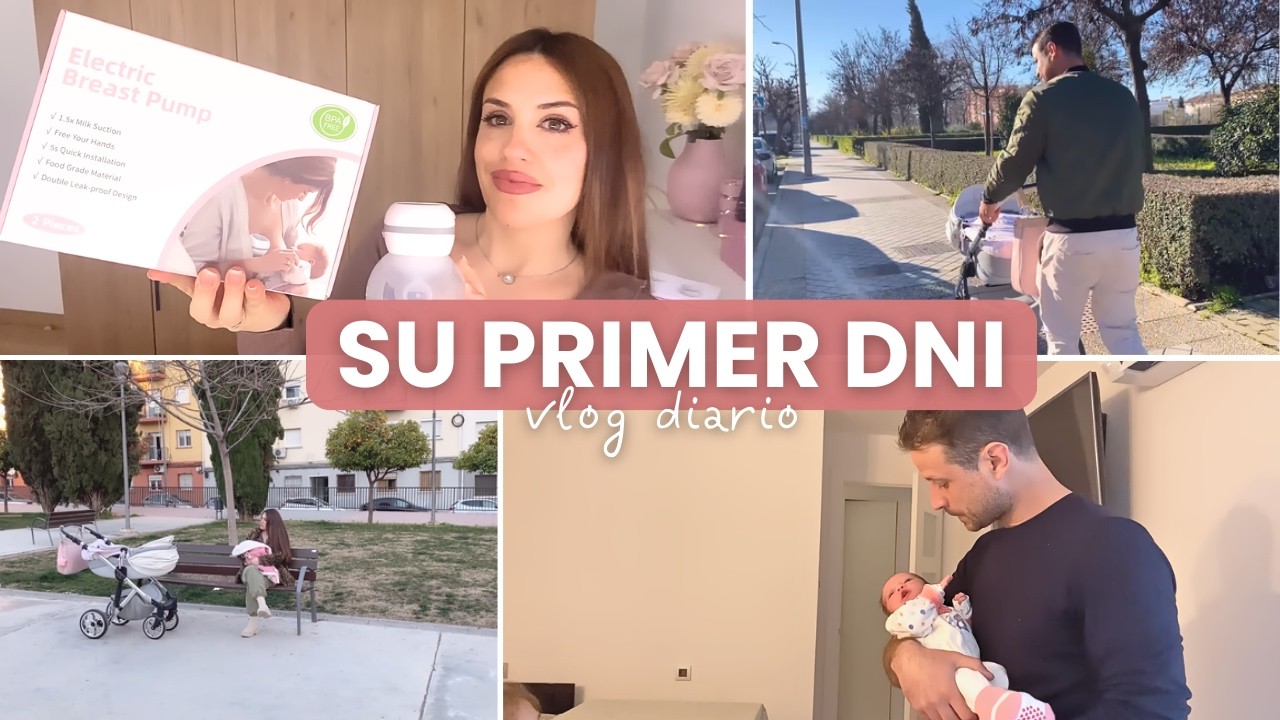👶 Su PRIMER DNI + ¡Días completísimos! | Compra en Mercadona 🛒 + Campana AAOBOSI 🔥 #AMZCHEF