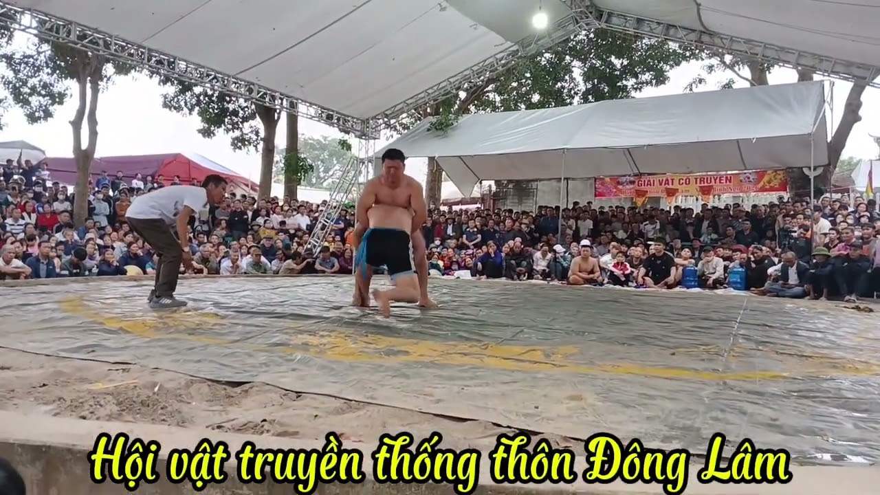 Hội vật truyền thống thôn Đông Lâm, xã Xuân Cẩm ngày 08/01 năm Bính Ngọ. Phần cuối