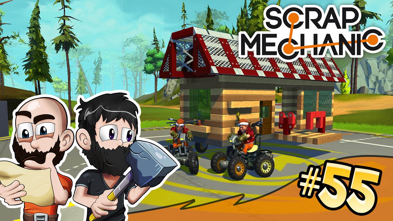 Scrap Mechanic CooP Ep 55 | Casa mobila Final | BarbaNeagra