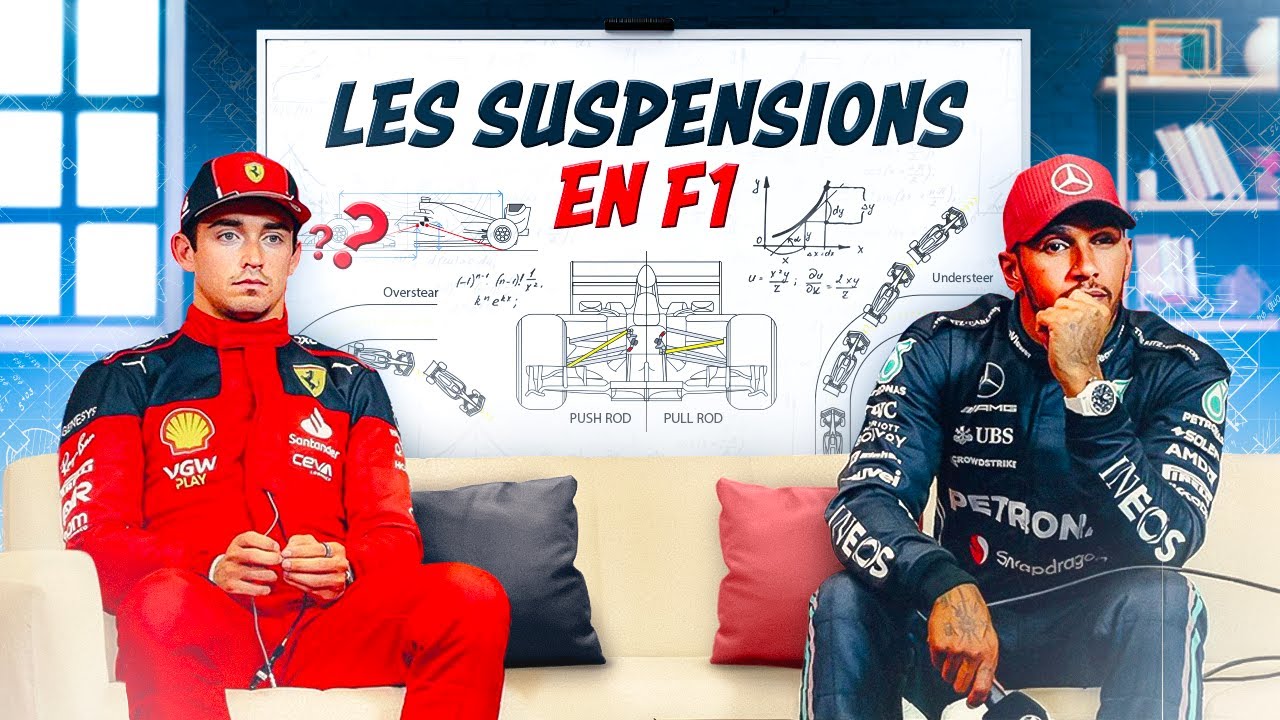 TIRANT, POUSSOIR, ANTI-DIVE ?? - Les Suspensions en Formule 1