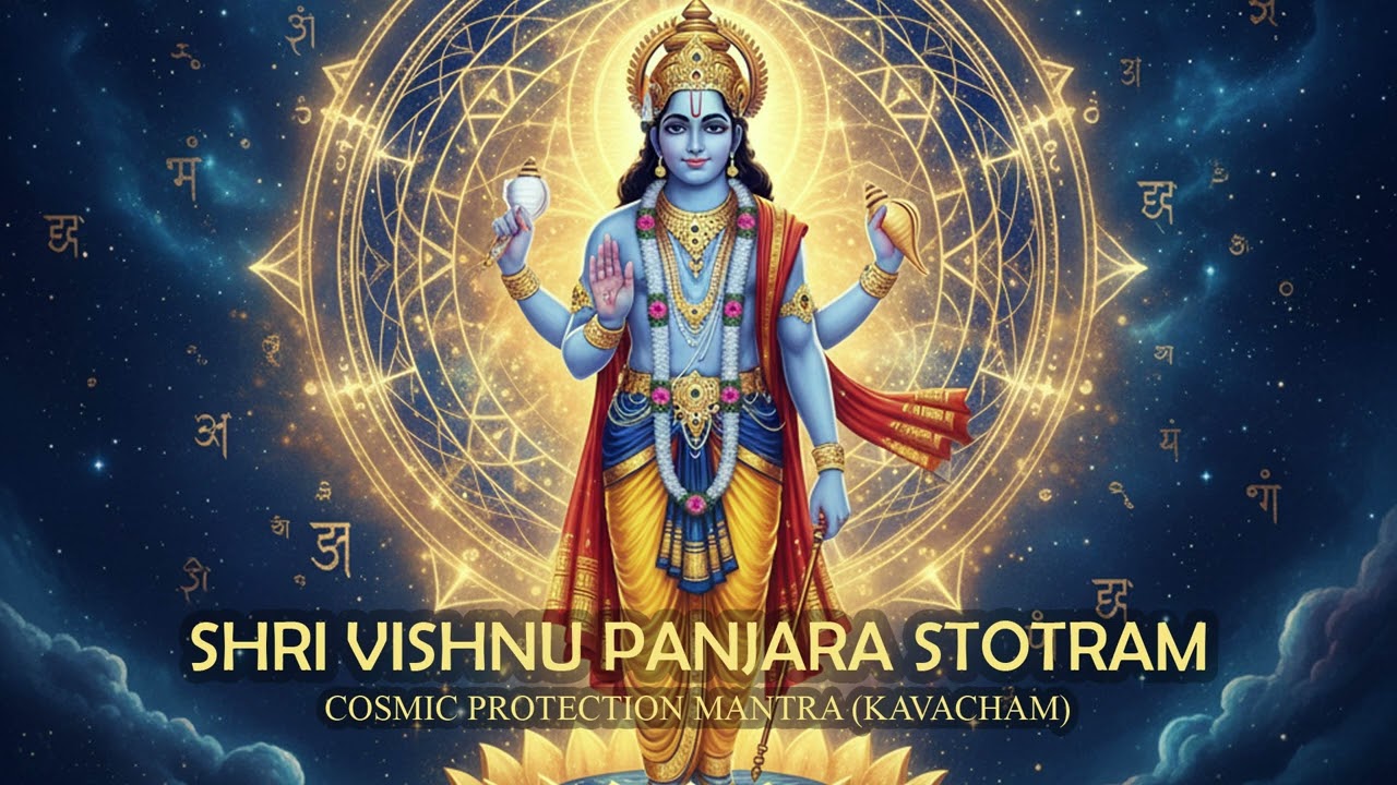 Sri Vishnu Panjara Stotram (Kavacham) | Divine Armor of Lord Vishnu | Most Powerful Protection