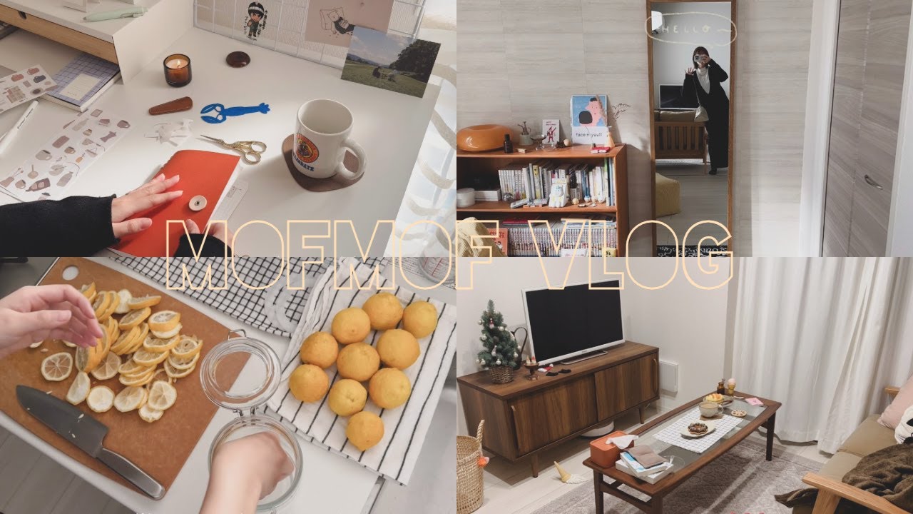 vlog | ひとりで過ごす休日🚶 | 2026年の手帳📔 | cozy days