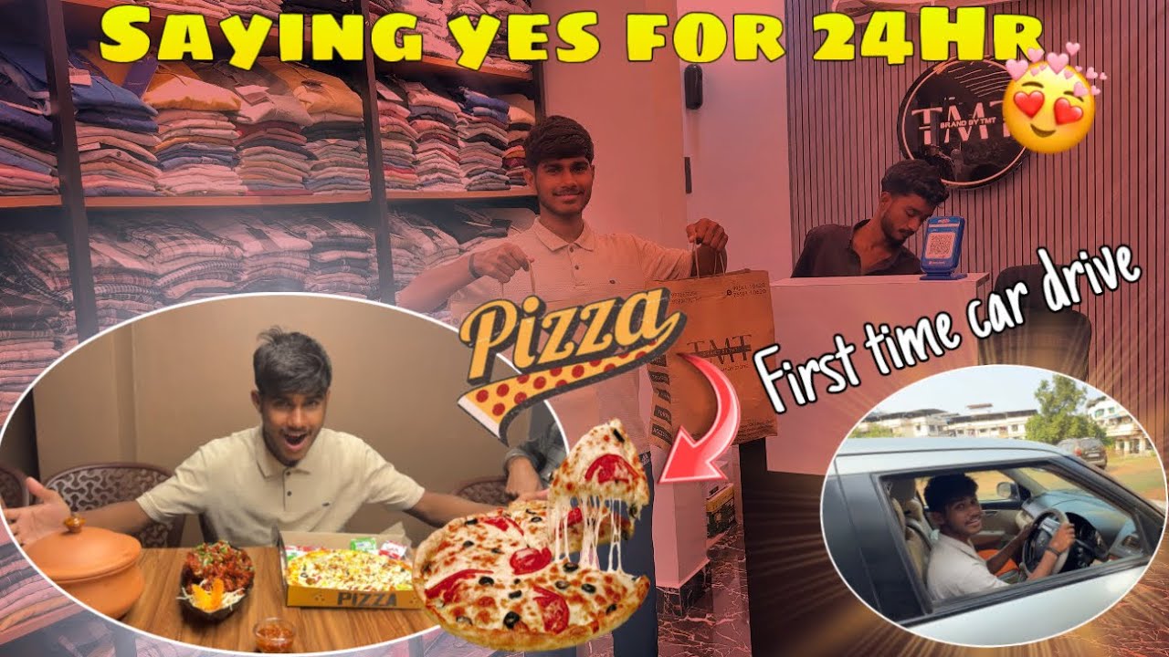 Saying Yes To soham 😲For 24 Hours