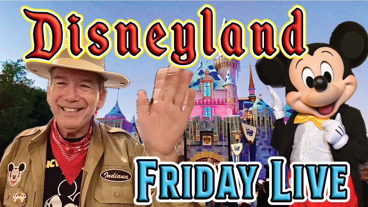 Disneyland: Friday Livestream with Indiana Holmes