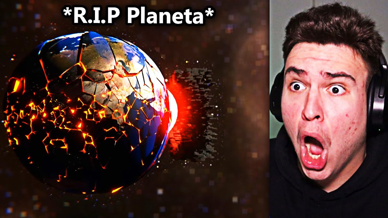 Animație Realistică: UN ASTEROID LOVEȘTE PĂMÂNTUL ! *wow*