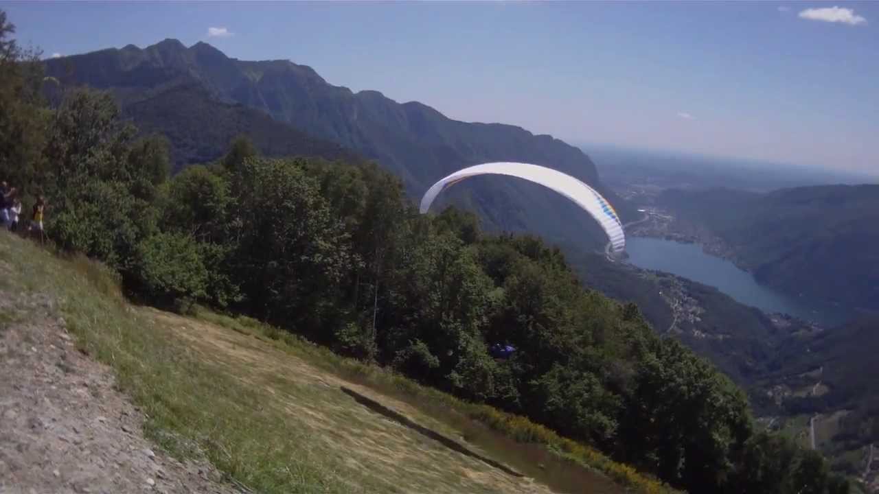 Parapendio Sighignola - Lanzo d'Intelvi - II tappa trofeo dei laghi - 30 06 2013