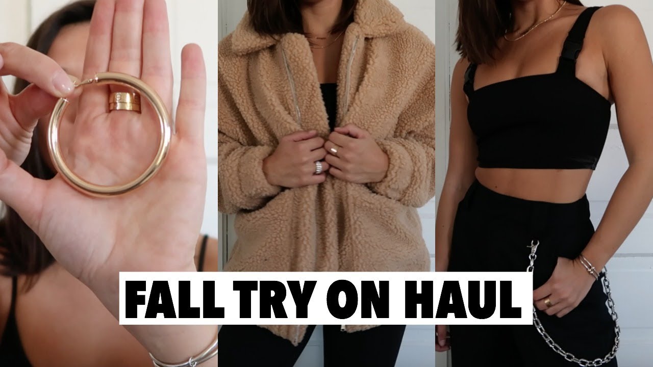 TRENDY FALL 2018 TRY ON HAUL