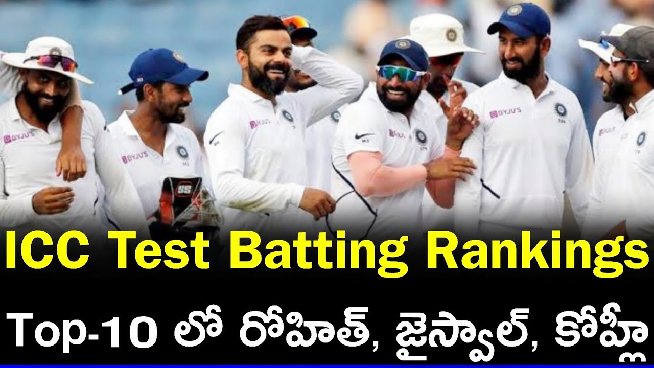 ICC Test Rankings 2024 | icc test batting rankings | icc rankings 2024 | icc latest test rankings