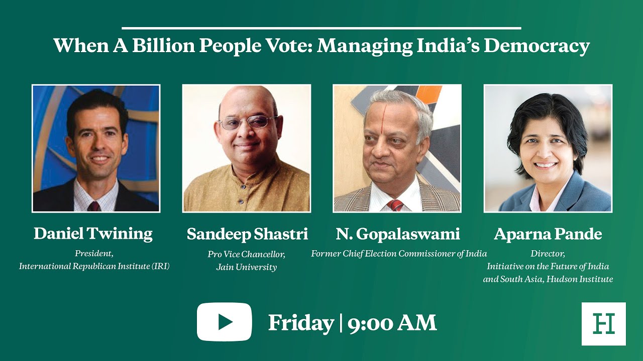 When A Billion People Vote: Managing India&rsquo;s Democracy